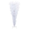 Sapin de Noël artificiel renversé avec support Blanc 150 cm 