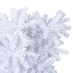 Sapin de Noël artificiel renversé avec support Blanc 150 cm 