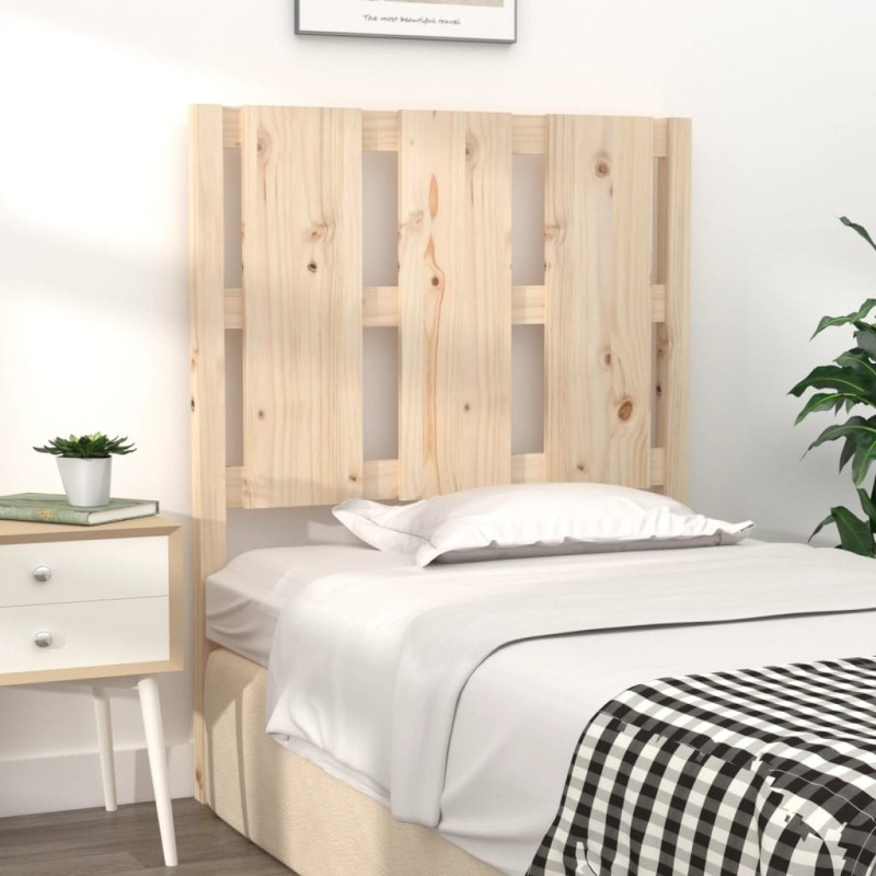 Tête de lit 80,5x4x100 cm Bois massif de pin Tête de lit 80,5x4x100 cm Bois massif de pin