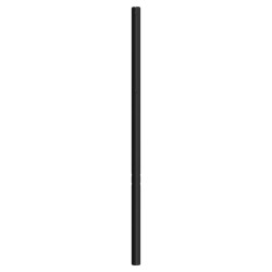 Tête de lit métal noir 120 cm 