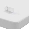 Protège-matelas blanc 160x220 cm imperméable 