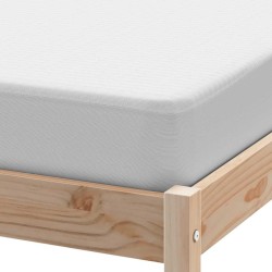 Protège-matelas blanc 160x220 cm imperméable 