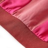 Sweat-shirt enfants bloc de couleurs rose et henné 140 