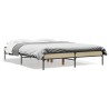 Cadre de lit sans matelas chêne sonoma 135x190 cm 