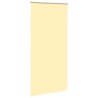 Store enrouleur occultant jaune largeur du tissu 110,7 cm 