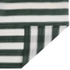 Filet brise-vue vert et blanc 1x10 m PEHD 195 g/m² 
