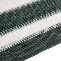 Filet brise-vue vert et blanc 1x10 m PEHD 195 g/m² 