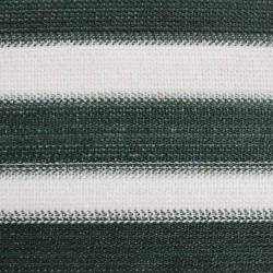 Filet brise-vue vert et blanc 1x10 m PEHD 195 g/m² 