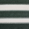 Filet brise-vue vert et blanc 1x10 m PEHD 195 g/m² 