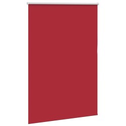 Store enrouleur occultant rouge largeur du tissu 100,7 cm 