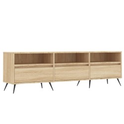 Meuble TV chêne sonoma 150x30x44,5 cm bois d'ingénierie 