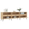 Meuble TV chêne sonoma 150x30x44,5 cm bois d'ingénierie 