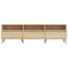Meuble TV chêne sonoma 150x30x44,5 cm bois d'ingénierie 