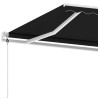 Auvent automatique sur pied 300x250 cm Anthracite 