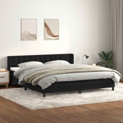 Sommier à lattes de lit et matelas vert foncé 90x210 cm velours 