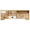 Meuble TV 120x30x40 cm Bois massif de manguier 