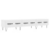 Meuble TV blanc 150x36x30 cm bois d'ingénierie 