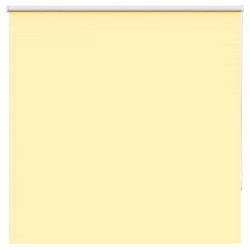 Store enrouleur occultant jaune largeur du tissu 126,6 cm 