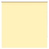 Store enrouleur occultant jaune largeur du tissu 126,6 cm 