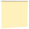 Store enrouleur occultant jaune largeur du tissu 126,6 cm 