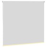 Store enrouleur occultant jaune largeur du tissu 126,6 cm 