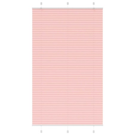 Store plissé rose 120x200 cm largeur du tissu 119,4cm polyester 