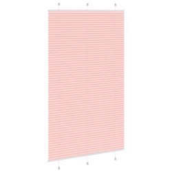 Store plissé rose 120x200 cm largeur du tissu 119,4cm polyester 