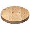 Dessus de table 100x50x4 cm bois de chêne massif ovale 