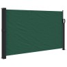 Auvent latéral rétractable vert foncé 117x300 cm 