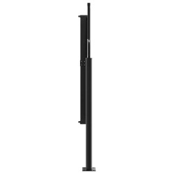 Auvent latéral rétractable vert foncé 117x300 cm 