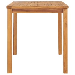 Table à dîner de jardin 120x70x77 cm Bois de teck solide 