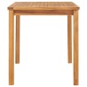 Table à dîner de jardin 120x70x77 cm Bois de teck solide 