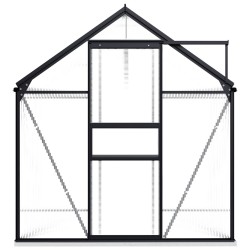Serre avec cadre de base Anthracite Aluminium 4,75 m² 
