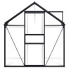 Serre avec cadre de base Anthracite Aluminium 4,75 m² 