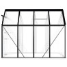 Serre avec cadre de base Anthracite Aluminium 4,75 m² 