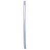 Supports pour poteau de clôture 2 pcs Acier galvanisé 