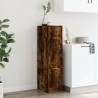 Armoire d'apothicaire chêne fumé 30x41x118 cm bois d'ingénierie 