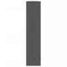 Cache-radiateur Gris 169x19x84 cm Bois massif de pin 