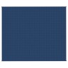 Couverture lestée Bleu 220x260 cm 15 kg Tissu 