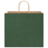 Sacs en papier 50 pcs avec poignées vert 32x22x28 cm 