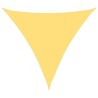 Parasol en PEHD triangulaire 5x5x5 m Beige 
