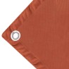 Écran de balcon en tissu Oxford 90x600 cm Ocre marron 