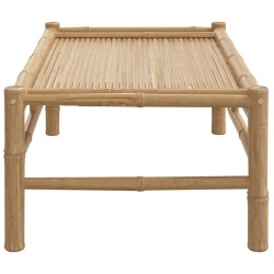 Table basse de jardin 100x55x33 cm bambou 