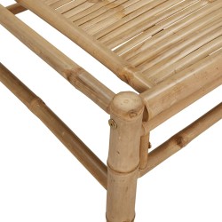 Table basse de jardin 100x55x33 cm bambou 