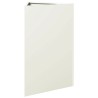 Jardinière blanc triangulaire 50x43x75 cm acier 