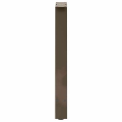 Pieds de table à manger en forme de A, 2 pièces, 50 x (72-73) cm, acier 