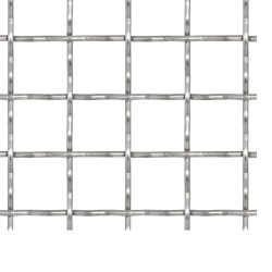 Clôture de jardin sertie Acier inoxydable 100x85 cm 21x21x2,5mm 