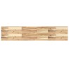 Dessus de table 120x30x4 cm rectangulaire bois massif d'acacia 