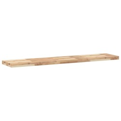 Dessus de table 120x30x4 cm rectangulaire bois massif d'acacia 