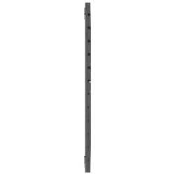 Tête de lit murale Gris 106x3x91,5 cm Bois massif de pin 